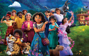 Enchanted_ Family_ Gathering_ Disney Wallpaper