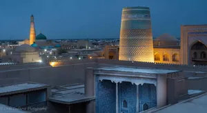 Enchanting Night At Khiva Wallpaper
