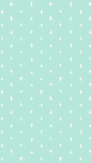 Enchanting Pastel Green Background Wallpaper