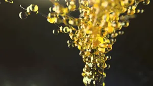 Engine Oil In Tiny Bubbles Wallpaper