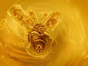 Engine Oil Silhouette Wallpaper