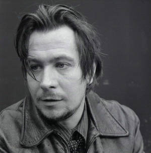 Englishman Gary Oldman Black And White Wallpaper