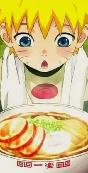 Enjoy A Bowl Of Delicious Naruto Ramen Today! Wallpaper