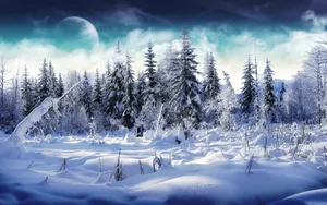 Enjoy And Embrace The Natural Beauty Of The Best Winter Ever Wallpaper