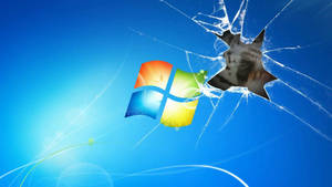 Enjoy The Animated Colorful Window Of Windows 7 Wallpaper