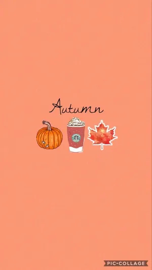 Enjoy The Beautiful Colors Of Autumn With Your Cute Iphone! Wallpaper