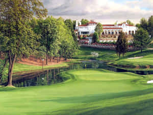Enjoy The Beauty Of Nature While Playing Golf At Augusta National Golf Course. Wallpaper