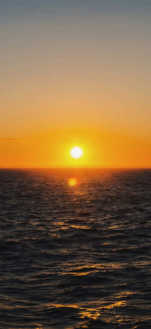 Enjoy The Calming Sunrise With Your Iphone Wallpaper