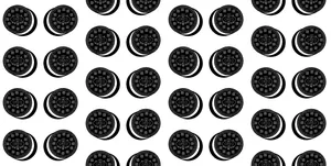 Enjoy The Delicious Taste Of Oreo Cookies Wallpaper