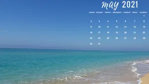 Enjoy The Last Days Of May In A Beautiful Tropical Beach. Wallpaper