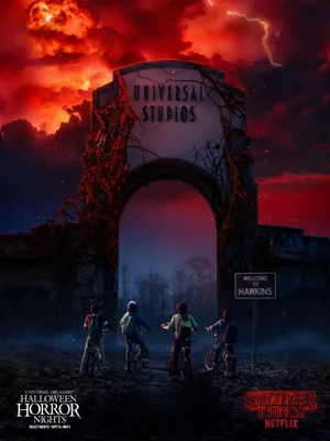 Enjoy The Ride - Go Everywhere With The Stranger Things Bike Wallpaper