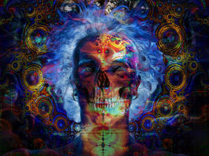 Enjoy The Vivid Psychedelic Colors Wallpaper
