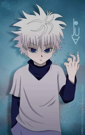 Enjoy Your Mobile Freedom With The Killua Phone Wallpaper
