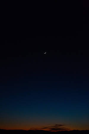 Enjoying The Beauty Of The Night Sky Wallpaper