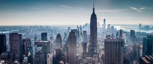 Enjoying The Cityscape Of New York In A 3440x1440 Resolution Wallpaper