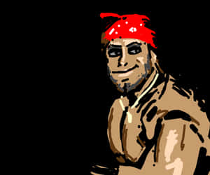 Enjoying The Moment With Ricardo Milos Wallpaper