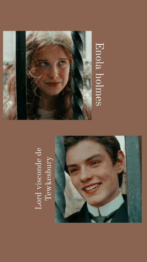 Enola Holmes And Tewksbury Aesthetic Wallpaper