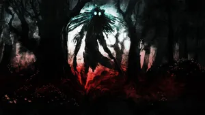 Enter A Dark World Of The Old Blood With Bloodborne's Celestial Emissary Wallpaper