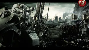 Enter The Action-packed World Of Cool Fallout Wallpaper