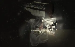 Enticing Poster Sidney Crosby Ice Hockey Wallpaper