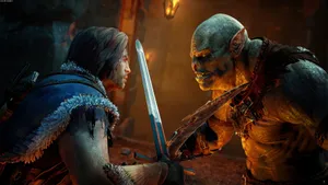 Epic Battle In Shadow Of Mordor Wallpaper