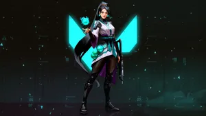 Epic Battle In The World Of Valorant Wallpaper