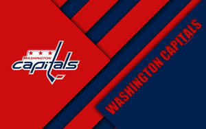 Epic Moment Of Washington Capitals In Action Wallpaper