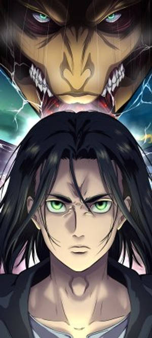 Eren Yeager 4k Anime Phone Wallpaper