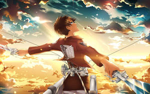 Eren Yeager Sunlight Wallpaper