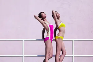 Eres Twins In Scenic Landscape Wallpaper