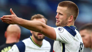 Eric Dier Sending Kiss To Crowd Wallpaper