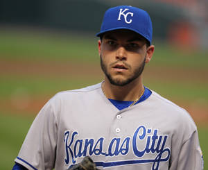 Eric Hosmer In The Field Wallpaper