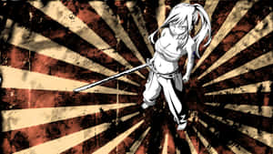 Erza Scarlet, The Strongest Female Member Of The Fairy Tail Guild.