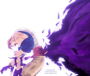 Escanor In Pain Wallpaper