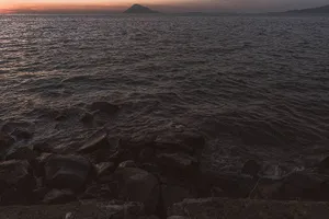 Escape To A Vintage Beach Paradise Wallpaper