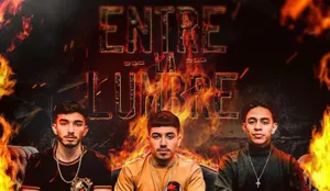 Eslabon Armado Striking A Pose For A Photoshoot Wallpaper