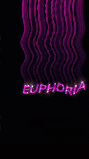 Euphoria Pink Glitter Wallpaper