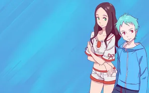Eureka Seven: Ao Couple Wallpaper