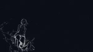 Eureka Seven Black & White Wallpaper