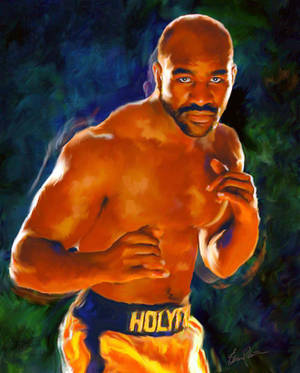 Evander Holyfield Portrait Wallpaper