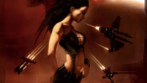 Eve Online Cyberpunk Fashion Wallpaper