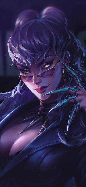 Evelyn Kda Lol Iphone Wallpaper