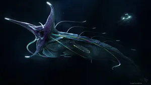 Evolving Ghost Leviathan Wallpaper