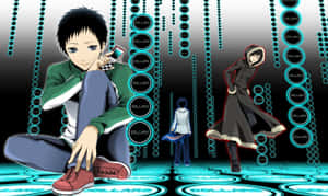 Exciting Durarara Cityscape Scene Wallpaper