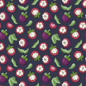Exotic And Tasty Mangosteen Fruit Wallpaper