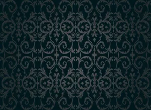 Expensive Floral Baroque Wallpaper