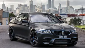 Experience Luxury And Power In The Bmw M5 Wallpaper