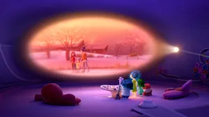 Experience Riley's Memories In Pixar's Inside Out Wallpaper