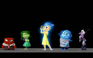 Experience The Adventures Of Inside Out Wallpaper
