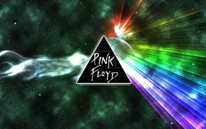 Experience The Dark Side Of The Moon From Pink Floyd Wallpaper